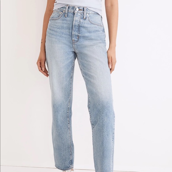 The Perfect Vintage Straight Jean in Seyland Wash - Picture 5 of 5